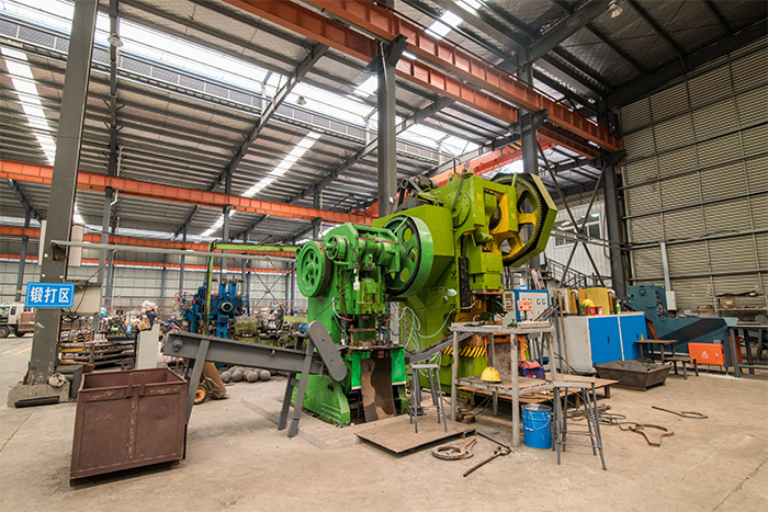 玉溪网架配件-锥头加工车间